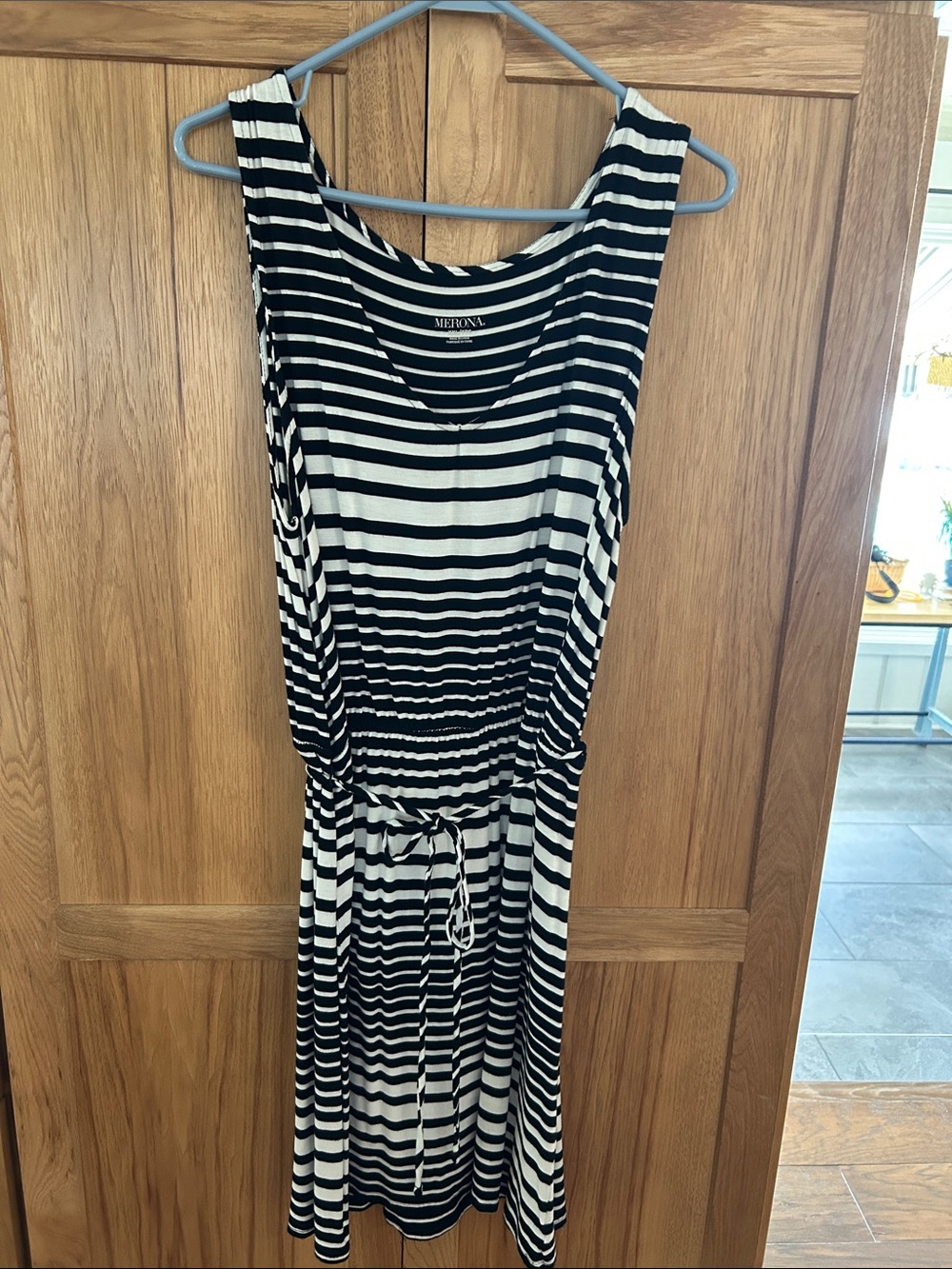 Merona Striped V-neck Dress